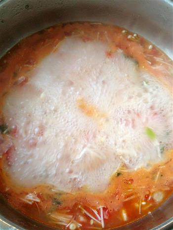西红柿金针菇汤的做法步骤11