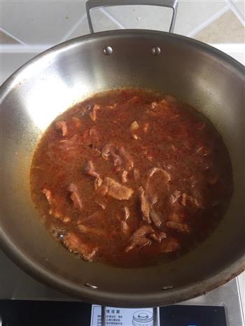家庭版水煮肉片的做法步骤4