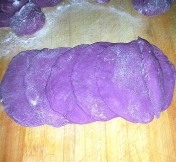 紫薯玫瑰卷的做法步骤4