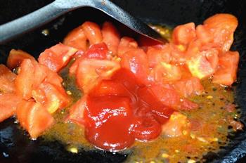 番茄龙利鱼面的做法步骤6