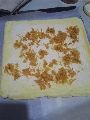 香葱肉松蛋糕卷的做法步骤10