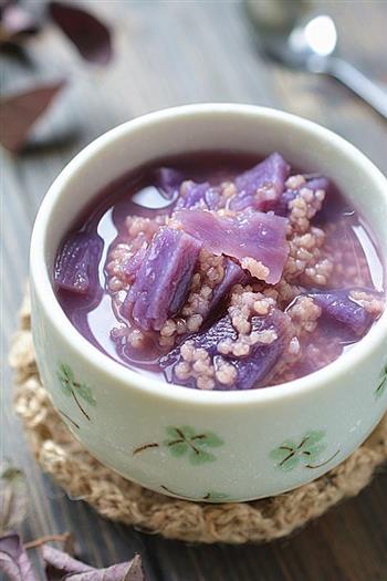 紫薯小米粥的做法步骤8