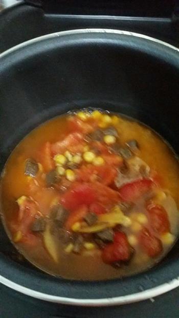 牛肉番茄焖饭的做法步骤7