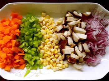 什锦蔬菜焖饭的做法图解2