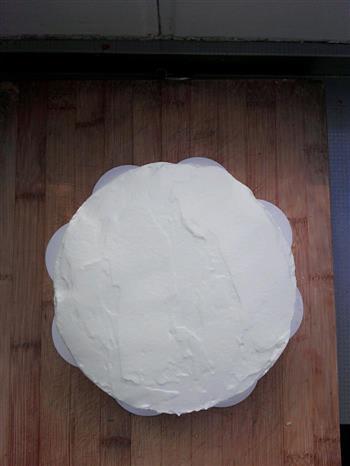 八寸戚风奶油蛋糕裱花简单版的做法图解19