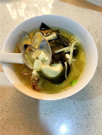 日式海鲜味增汤的做法图解7