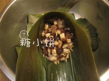 香菇肉粽+雪菜肉粽的做法图解5