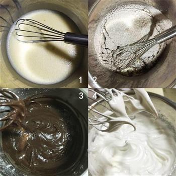 巧克力海绵蛋糕的做法步骤3