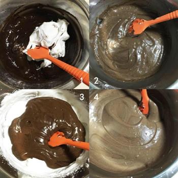 巧克力海绵蛋糕的做法步骤4