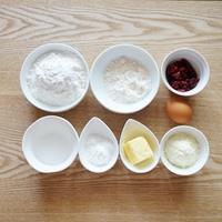 蔓越莓麻薯面包的做法步骤1