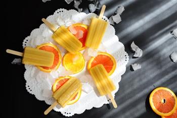 酸酸甜甜-菠萝香蕉甜橙脆皮冰棒的做法图解11