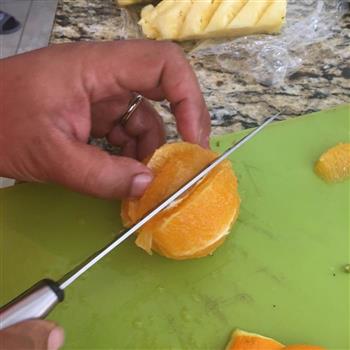 酸酸甜甜-菠萝香蕉甜橙脆皮冰棒的做法图解4