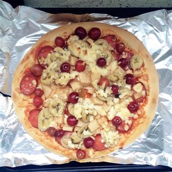 简易水果披萨的做法步骤6