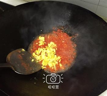 西红柿鸡蛋打卤面的做法图解6