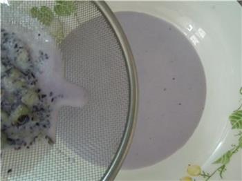 蓝莓椰浆布丁-餐桌礼仪的做法图解8