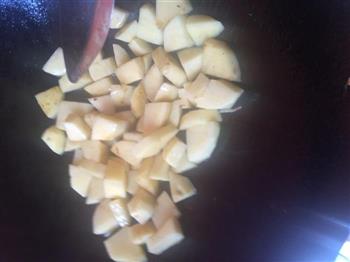 土豆炖鸡肉的做法步骤3