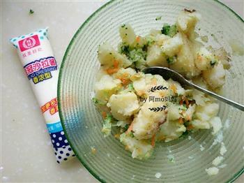 宝宝土豆泥沙拉的做法步骤3