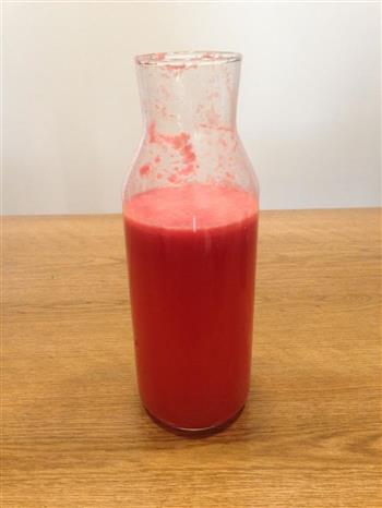 清热低糖-鲜榨西瓜汁的做法图解4