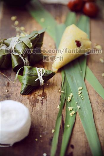 黄粟米小枣粽子的做法步骤17