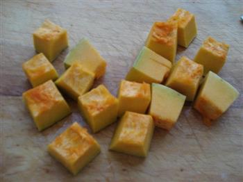 南瓜豌豆焖饭的做法图解4