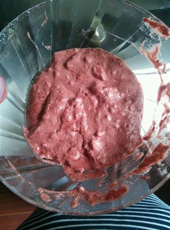酸奶红丝绒蛋糕的做法步骤3