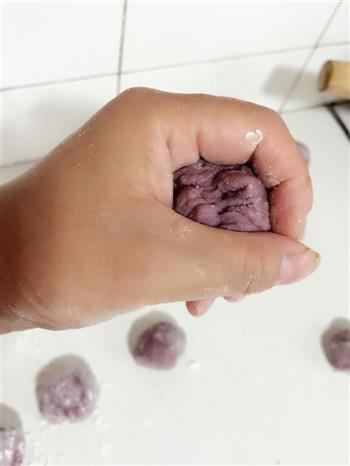 紫薯芝士馒头的做法图解7