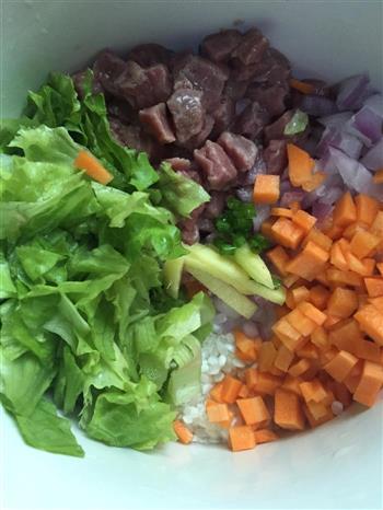 胡萝卜牛肉粥的做法图解7