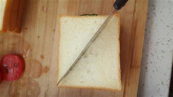 早餐三明治-土司面包简易版的做法步骤8