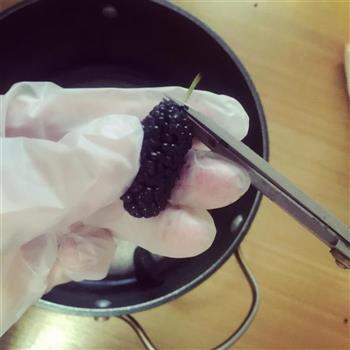 桑葚季 爪爪冰棍邪恶的黑暗料理的做法步骤2