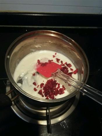 蔓越莓椰蓉牛奶小方的做法步骤3