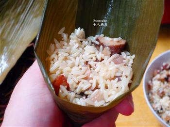 香菇腊味粽子怎么做，香菇腊味粽子怎么做好吃，香菇腊味粽子做法