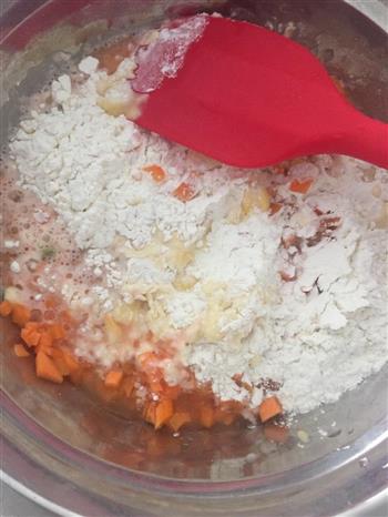 香煎玉米萝卜饼的做法图解2