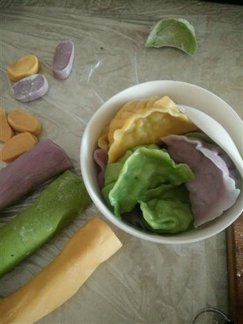 彩色水饺的做法步骤7