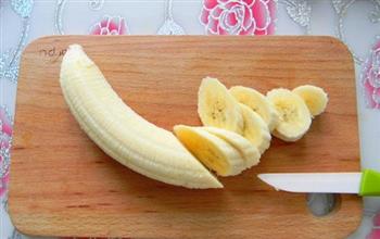 香蕉土司夹的做法步骤2