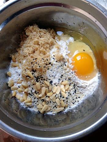 简单快捷肉松煎蛋饼的做法步骤1