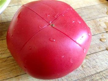 番茄丝瓜炒蛋的做法图解3