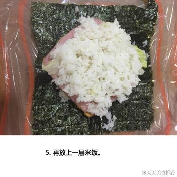 米饭三明治的做法图解5