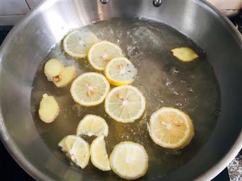 淋巴排毒特饮—柠檬姜茶的做法图解2