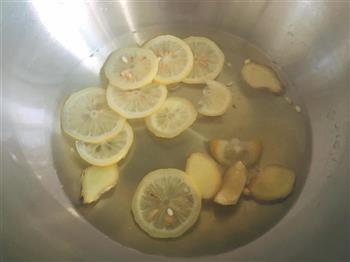 淋巴排毒特饮—柠檬姜茶的做法图解3