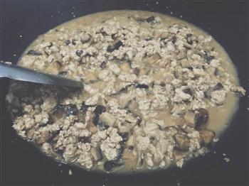 台式香菇肉燥饭的做法步骤6