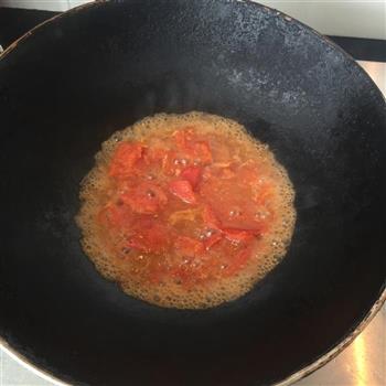 茄汁虾仁豆腐盖浇饭的做法步骤4