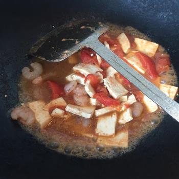 茄汁虾仁豆腐盖浇饭的做法图解6