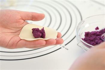 奶香紫薯饼 宝宝辅食微课堂的做法步骤11
