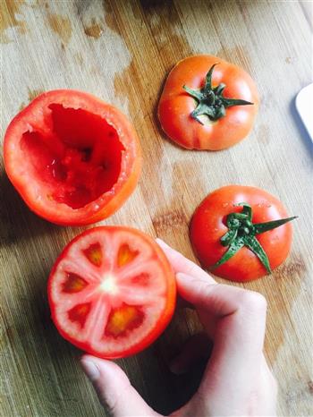 芝士西红柿的做法图解1