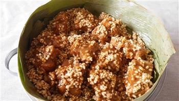 简易版粽子－玫瑰沙茶糯米排骨的做法步骤10