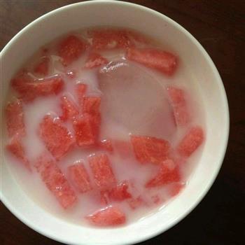 冰-乐-西瓜冰奶茶的做法图解3
