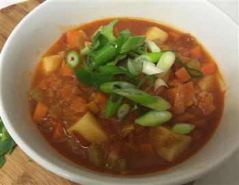 暖心暖胃蔬菜汤的做法图解10