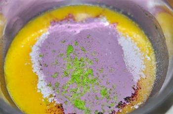 紫薯戚风蛋糕的做法步骤4