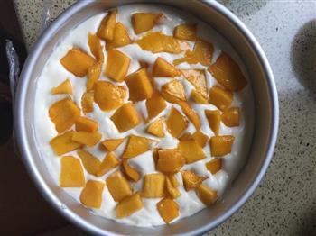8寸酸奶水果慕斯蛋糕的做法图解6