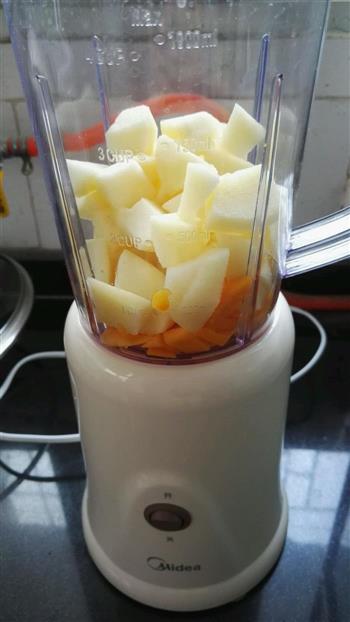 芒果苹果奶昔的做法步骤1